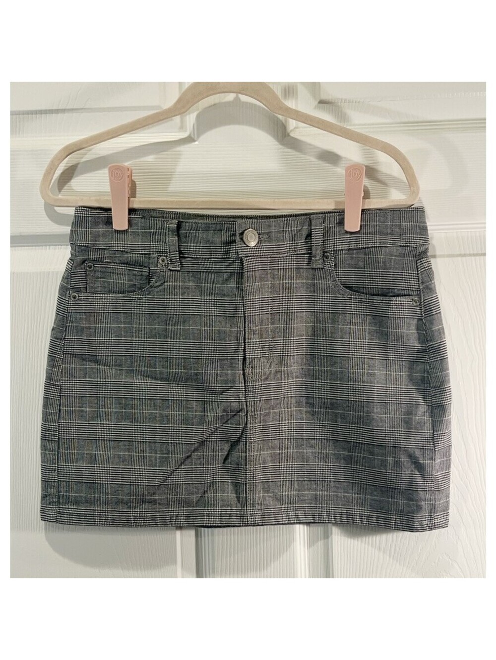 Plaid Mini Skirt
